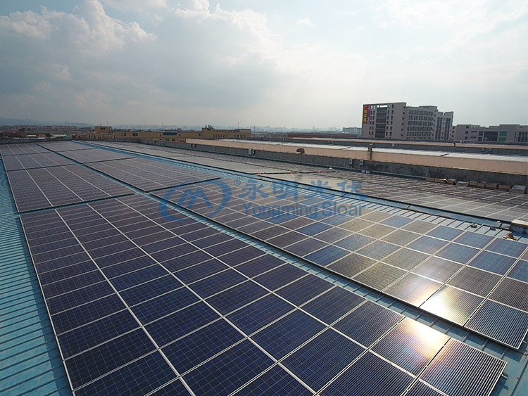 永明光伏東莞雅康寧纖維制品有限公司1.2MW光伏發(fā)電項目成功并網