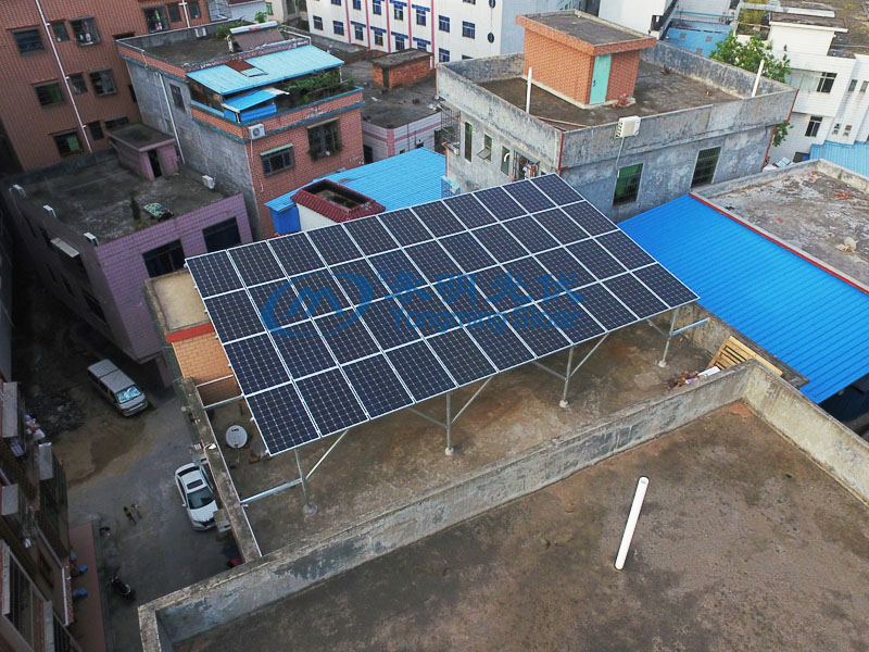 永明光伏成功簽約東莞市謝崗鎮13.44KW家庭光伏發電項目