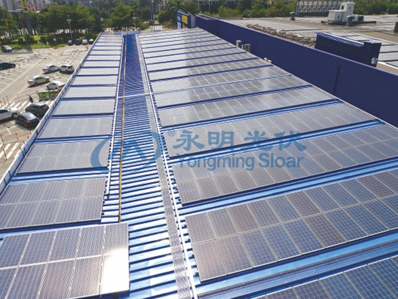 中國能建在粵投資建設的首個光伏電站并網發電