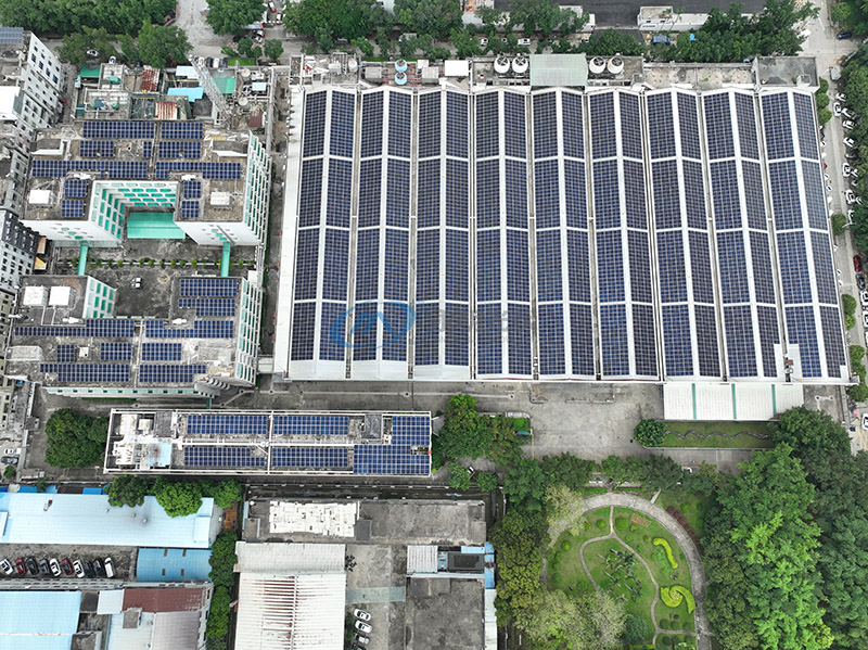 聯業制衣(東莞)有限公司2481KW光伏發電站