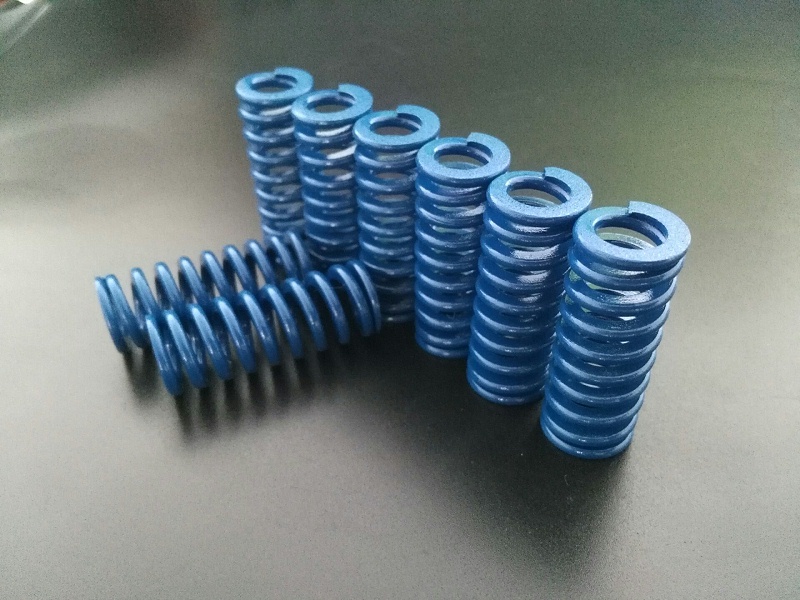 藍色彈簧